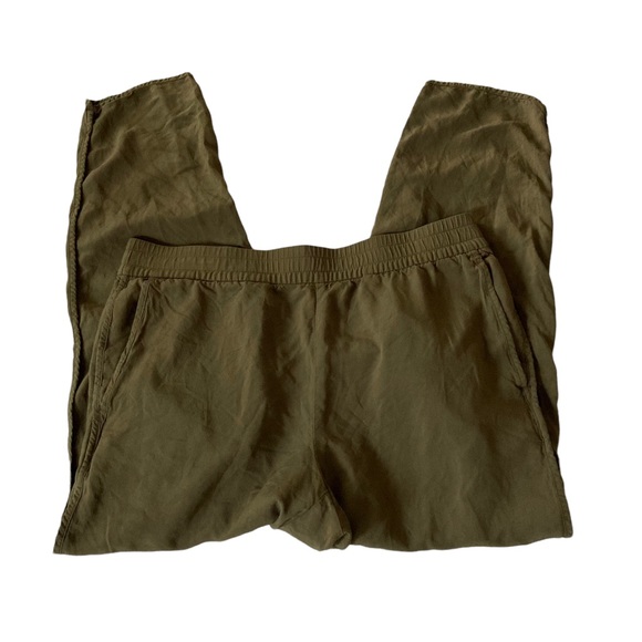 Madewell track trousers army green, S - Picture 6 of 8